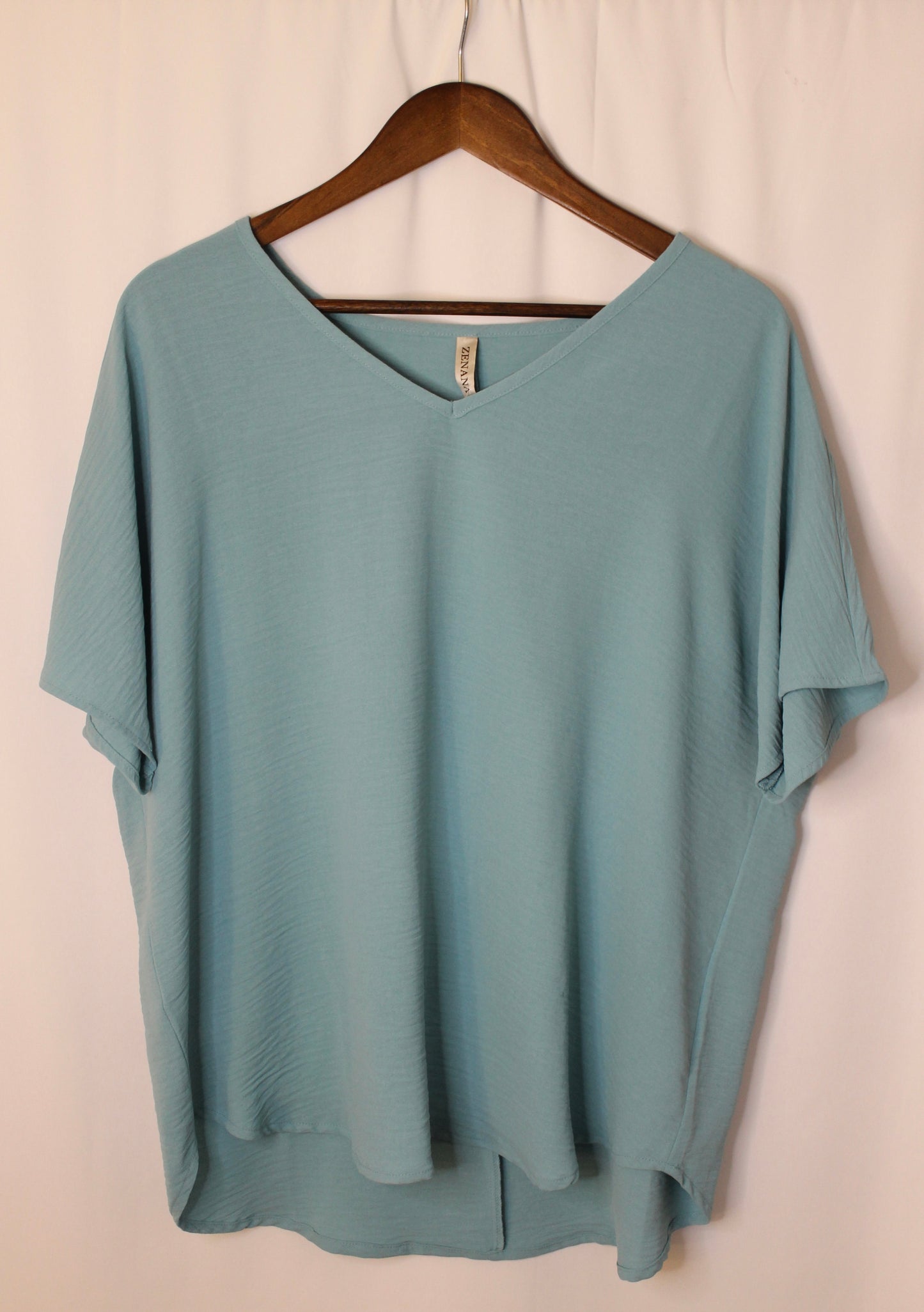 Turquoise Top By Zenana