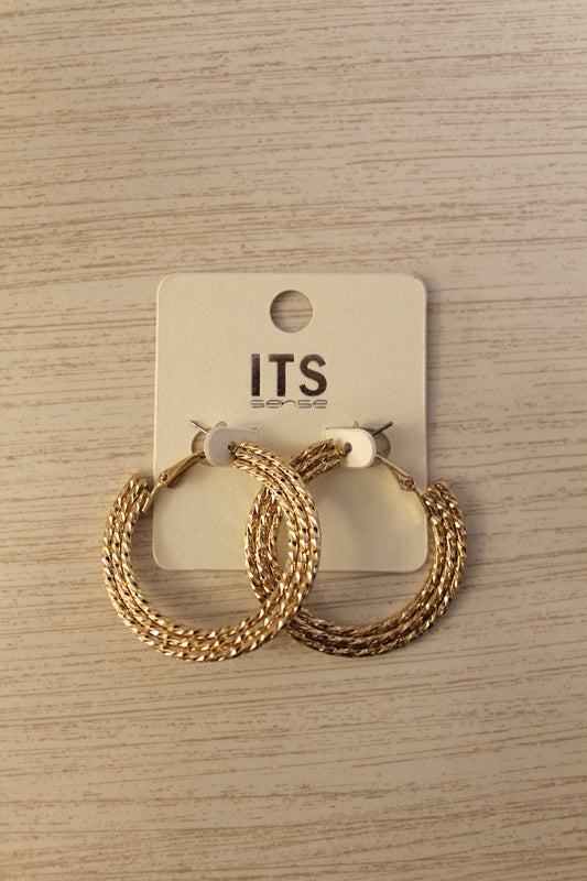Classic Gold Hoop Earrings