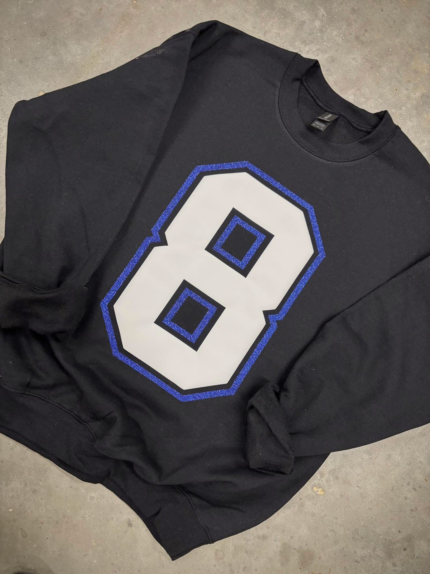 Custom Sport Number Graphic