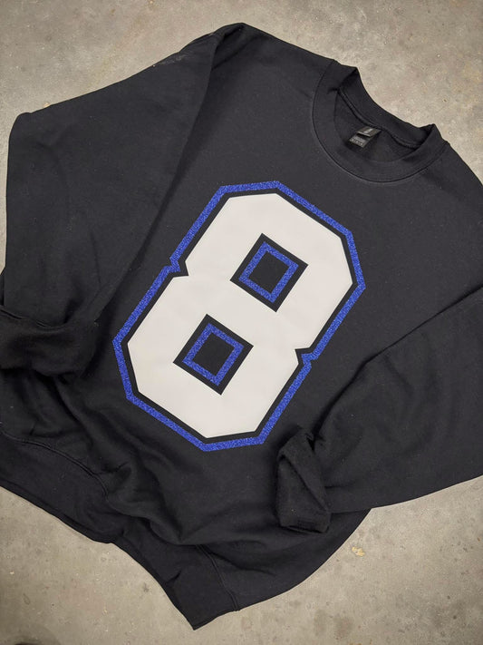 Custom Sport Number Graphic