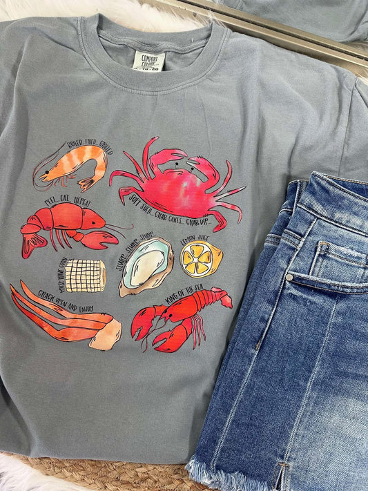 Seafood Boil Tee