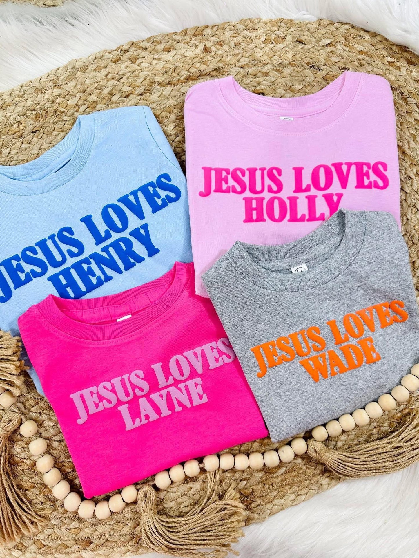Jesus Loves Custom name