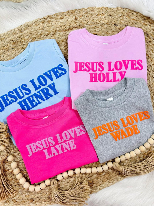 Jesus Loves Custom name