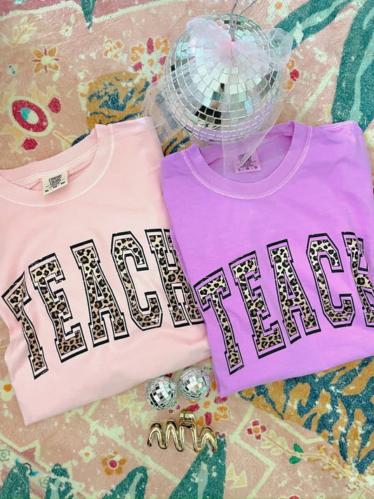 Teach Tee (Light Pink only!!)